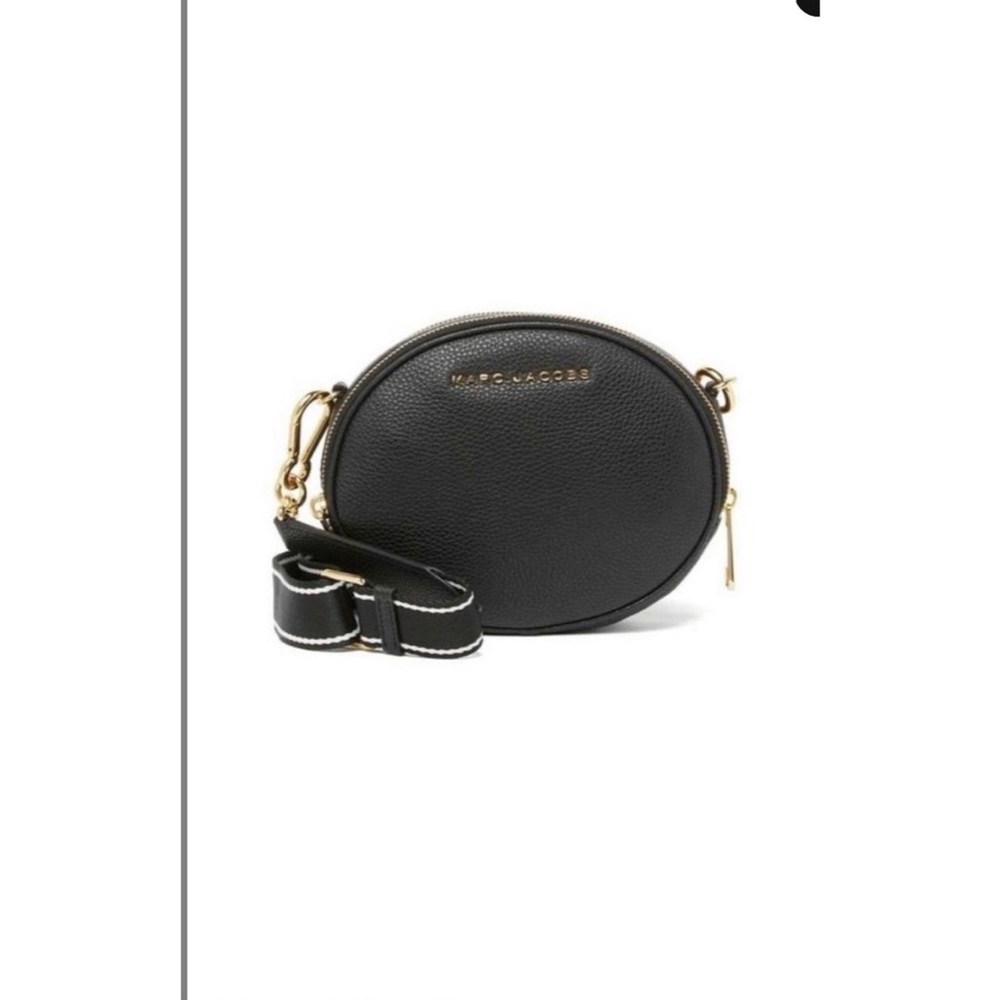 Marc Jacobs Rewind Oval Leather CrossBody + Strap